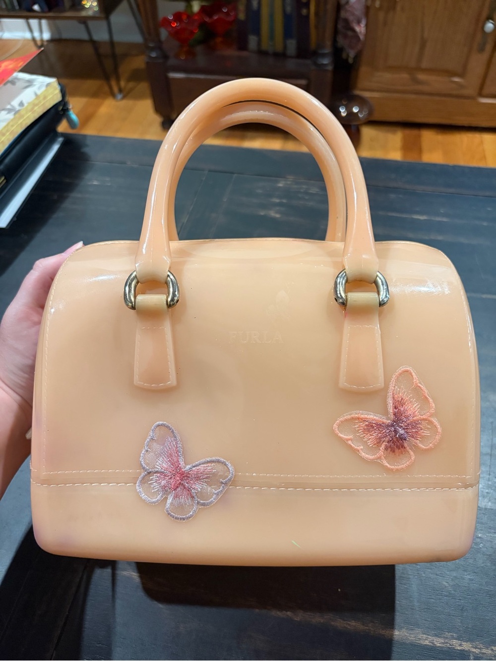 Pink Furla Candy Bag - Picture 4 of 9